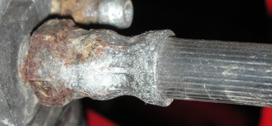 standard BMW brake fitting